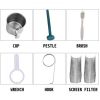 VEVOR Wheatgrass Extractor Portable Wheatgrass Juicer with 3 Sieves Wheatgrass Juicers Manual Stainless Steel Wheatgrass Extractor Machine for Wheat G