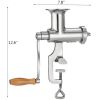 VEVOR Wheatgrass Extractor Portable Wheatgrass Juicer with 3 Sieves Wheatgrass Juicers Manual Stainless Steel Wheatgrass Extractor Machine for Wheat G