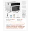 6 Trays Food Dehydrator Machine Stainless Steel 400W Jerky Meat Fruit Drying