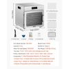 8 Trays Food Dehydrator Machine Stainless Steel 400W Jerky Meat Fruit Drying