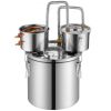 VEVOR Moonshine Still Water Alcohol Distiller 3Gal w/Thumper Keg & 8W Water Pump