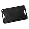 14x8.5 inch Reversible Grill Griddle Pre-Seasoned BBQ Pan Cast Iron Black