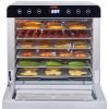 VEVOR Food Dehydrator Machine, 6 Stainless Steel Trays, 700W Electric Food Dryer w/ Digital Adjustable Timer & Temperature for Jerky, Herb, Meat, Beef