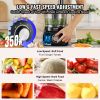 VEVOR Food Processor, 7-Cup Vegetable Chopper for Chopping, Mixing, Slicing, and Kneading Dough, 350 Watts Stainless Steel Blade Professional Electric