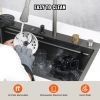 VEVOR Food Processor, 14-Cup Vegetable Chopper for Chopping, Mixing, Slicing, and Kneading Dough, 600 Watts Stainless Steel Blade Professional Electri