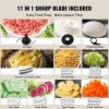 VEVOR Food Processor, 9-Cup Vegetable Chopper for Chopping, Slicing, Shredding, Puree, and Kneading, 600 Watts Stainless Steel Blade Professional Elec