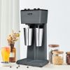 VEVOR Milkshake Maker, 375W x 2 Electric Milkshake Machine, Double Heads Drink Mixer Blender Machine, 3-Speed Milkshake Mixer with 2 x 820 ml Stainles