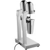 VEVOR Milkshake Maker, Double-Head Milkshake Machine, 560W Milkshake Mixer, Malt Maker with 800ml Cups (Stainless Steel/PC), 2-Speed Electric Milk Sha