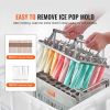 VEVOR Commercial Popsicle Molds 40PCS Cylindrical Ice Pop Molds Stainless Steel