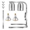 Commercial Food Heat Lamp with 500W Bulbs for Food Restaurant Kitchen Buffet