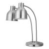 Commercial Food Heat Lamp 2-head Electric Catering for Food Restaurant & Buffet