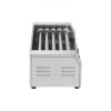 Electric 12 Hot Dog 5 Roller Commercial Sausage Grill Cooker Machine 750W