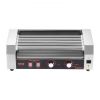 Electric 12 Hot Dog 5 Roller Commercial Sausage Grill Cooker Machine 750W