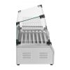 Electric 18 Hot Dog 7 Roller Commercial Grill Cooker Machine Cover 1050W