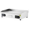 VEVOR Commercial Electric Griddle, 2800W Countertop Flat Top Grill, 122℉-572 ℉ Adjustable Temp, 28.74 x 15.75 x 0.39in Stainless Steel Griddle Grill w