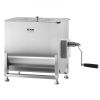 Manual Meat Mixer 80L Fixed Tank Mixing Max 80LB for Meat Sausage Mixer Machine