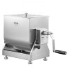 Manual Meat Mixer 30L Tilt Tank Mixing Max 30LB for Meat Sausage Mixer Machine