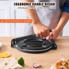 VEVOR Tortilla Press, 8 Inch Tortilla and Roti Maker, Cast Iron Heavy Duty Tortilladora Press, Pre-Seasoned Pataconera Maker with 100 Pcs Parchment Pa