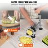 VEVOR French Fry Cutter, 1/2" Stainless Steel Blade Potato Slicer, Manual Potato Chopper Cutter with Suction Cups, Fries Cutter for Potato, French Fri