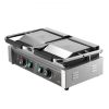 VEVOR Commercial Panini Press Grill Electric Sandwich Maker Griddle Plate 19"x9"