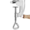 VEVOR Manual Meat Grinder, All Parts Stainless Steel, Hand Operated Meat Grinding Machine with Tabletop Clamp, 2 Grinding Plates & Sausage Stuffer, Id
