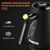 VEVOR 1L Electric Gooseneck Kettle, 1200W Fast Heating Gooseneck Pour Over Coffee Tea Kettle, 304 Food Grade Stainless Steel Hot Water Boiler Heater w