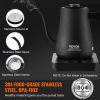 VEVOR Electric Gooseneck Kettle 1L, Temperature Control Pour Over Coffee Kettle with 5 Variable Presets, 304 Food Grade Stainless Steel Hot Water Tea