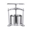 VEVOR Fruit Wine Press, 1.6 Gallon/6L, 2 Stainless Steel Barrels, Manual Juice Maker, Cider Apple Grape Tincture Vegetables Honey Olive Oil Making Pre