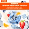 VEVOR Professional Blender, Commercial Countertop Blenders, 68 oz Jar Blender Combo, Stainless Steel 3 Functions Blender, for Frozen Drinks, Shakes, S