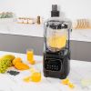 VEVOR Professional Blender with Shield, Commercial Countertop Blenders, 68 oz  Blender Combo, Stainless Steel 9 Speed & 5 Functions Blender, for Shake