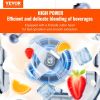 VEVOR Professional Blender with Shield, Commercial Countertop Blenders, 68 oz Jar Blender Combo, Stainless Steel 9 Speed & 5 Functions Blender, for Sh