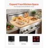 Noodle Board Stove Cover Bamboo Wood Stove Top Cover Kitchen Electric Gas Stove