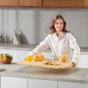 Noodle Board Stove Cover Bamboo Wood Stove Top Cover Kitchen Electric Gas Stove