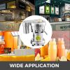 VEVOR Commercial Juice Extractor Heavy Duty Juicer Aluminum Casting and Stainless Steel Constructed Centrifugal Juice Extractor Juicing both Fruit and