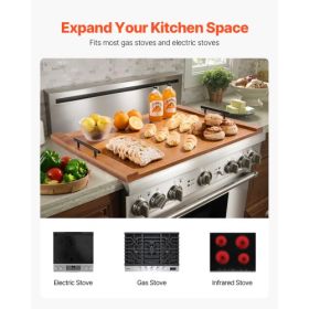 Noodle Board Stove Cover Pine Wood Stove Top Cover Kitchen Electric Gas Stove