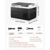 12 Volt Car Refrigerator Portable Freezer 42.3QT Electric Cooler for Camping