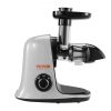 VEVOR Slow Masticating Juicer, Cold Press Juicer Machine with Reverse Function, Quiet Motor Slow Juicer, Juice Extractor Maker Easy to Clean with Brus