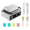 VEVOR Electric Donut Maker, 1550W Commercial Doughnut Machine with Non-stick Surface, 12 Hole Double-Sided Heating Waffle Machine Makes 12 Doughnuts,