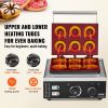 VEVOR Electric Donut Maker, 1550W Commercial Doughnut Machine with Non-stick Surface, 6 Holes Double-Sided Heating Waffle Machine Makes 6 Doughnuts, T