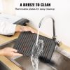 VEVOR 7 IN 1 Commercial Electric Griddle, 14.4" 1800W Indoor Countertop Grill, Stainless Steel Restaurant Teppanyaki Grill with Non Stick Iron Cooking