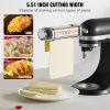 VEVOR Pasta Attachment for KitchenAid Stand Mixer, Stainless Steel Pasta Sheet Roller Attachment, Pasta Maker Machine Accessory with 8 Adjustable Thic
