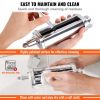 VEVOR Pasta Attachment for KitchenAid Stand Mixer, Stainless Steel Pasta Sheet Roller Attachment, Pasta Maker Machine Accessory with 8 Adjustable Thic