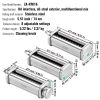 VEVOR Pasta Attachment for KitchenAid Stand Mixer, Stainless Steel Pasta Roller Cutter Set Including Pasta Sheet Roller, Spaghetti and Fettuccine Cutt