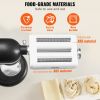VEVOR Pasta Attachment for KitchenAid Stand Mixer, 3-IN-1 Stainless Steel Pasta Roller Cutter Set Including Pasta Sheet Roller, Spaghetti and Fettucci