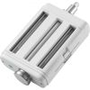 VEVOR Pasta Attachment for KitchenAid Stand Mixer, 3-IN-1 Stainless Steel Pasta Roller Cutter Set Including Pasta Sheet Roller, Spaghetti and Fettucci