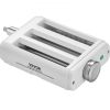 VEVOR Pasta Attachment for KitchenAid Stand Mixer, 3-IN-1 Stainless Steel Pasta Roller Cutter Set Including Pasta Sheet Roller, Spaghetti and Fettucci