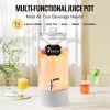 VEVOR Beverage Dispenser, 2 Gallon Drink Dispensers for Parties, Glass Juice Dispenser with Stainless Steel Spigot, Iced Tea Lemonade Juice Water Disp