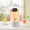VEVOR Beverage Dispenser, 2 Gallon Drink Dispensers for Parties, Glass Juice Dispenser with Stainless Steel Spigot, Iced Tea Lemonade Juice Water Disp