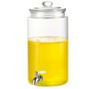VEVOR Beverage Dispenser, 2 Gallon Drink Dispensers for Parties, Glass Juice Dispenser with Stainless Steel Spigot, Iced Tea Lemonade Juice Water Disp