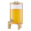 Drink Dispenser 2.2 Gal Beverage Dispenser for Parties Glass with Stand